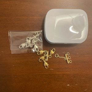 Madewell Necklace Triple Layering Clasps